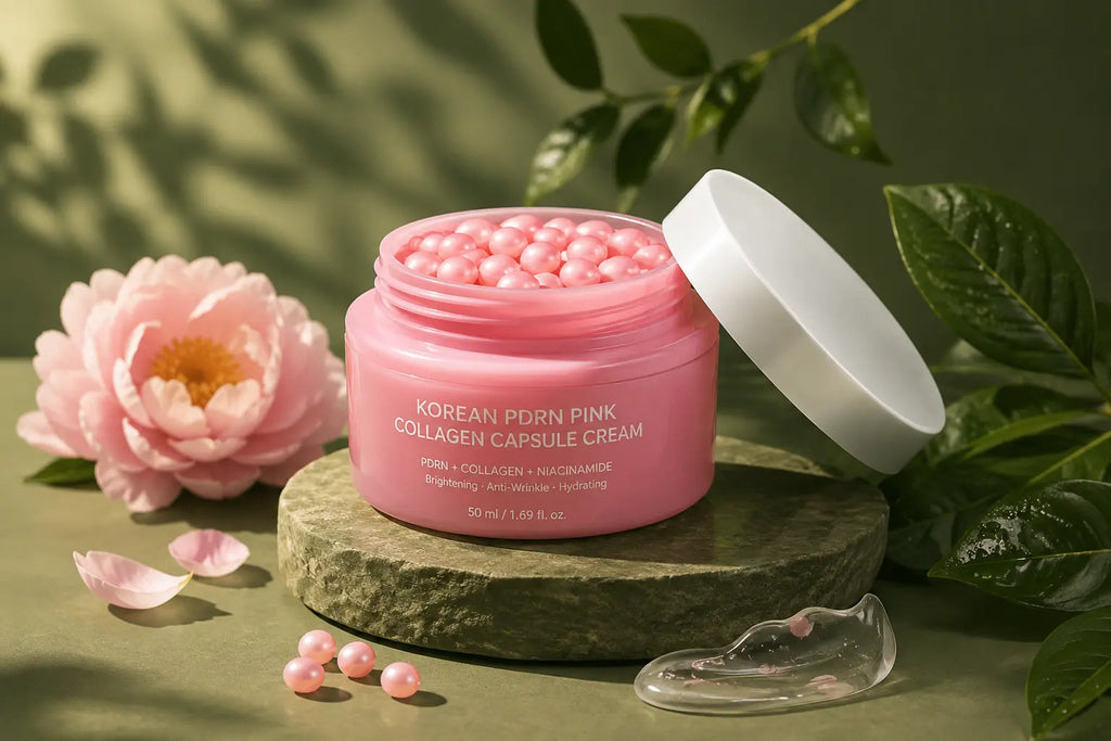 Korean PDRN Pink Collagen Capsule Cream