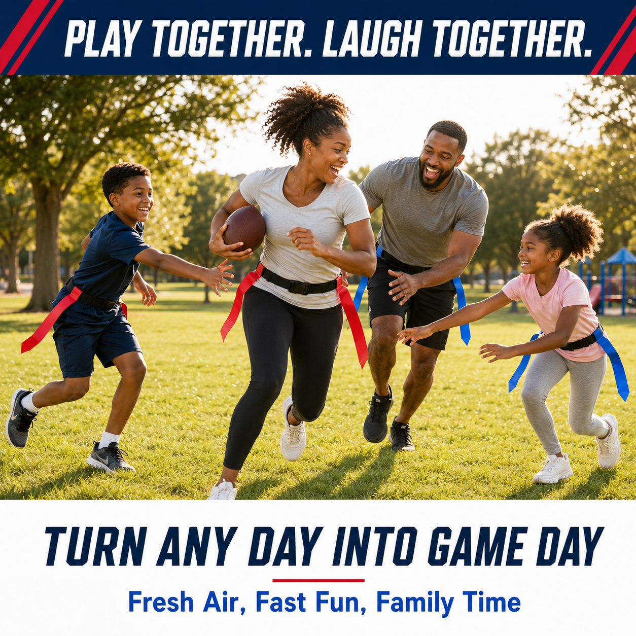 Flag Football Set for 8 Players