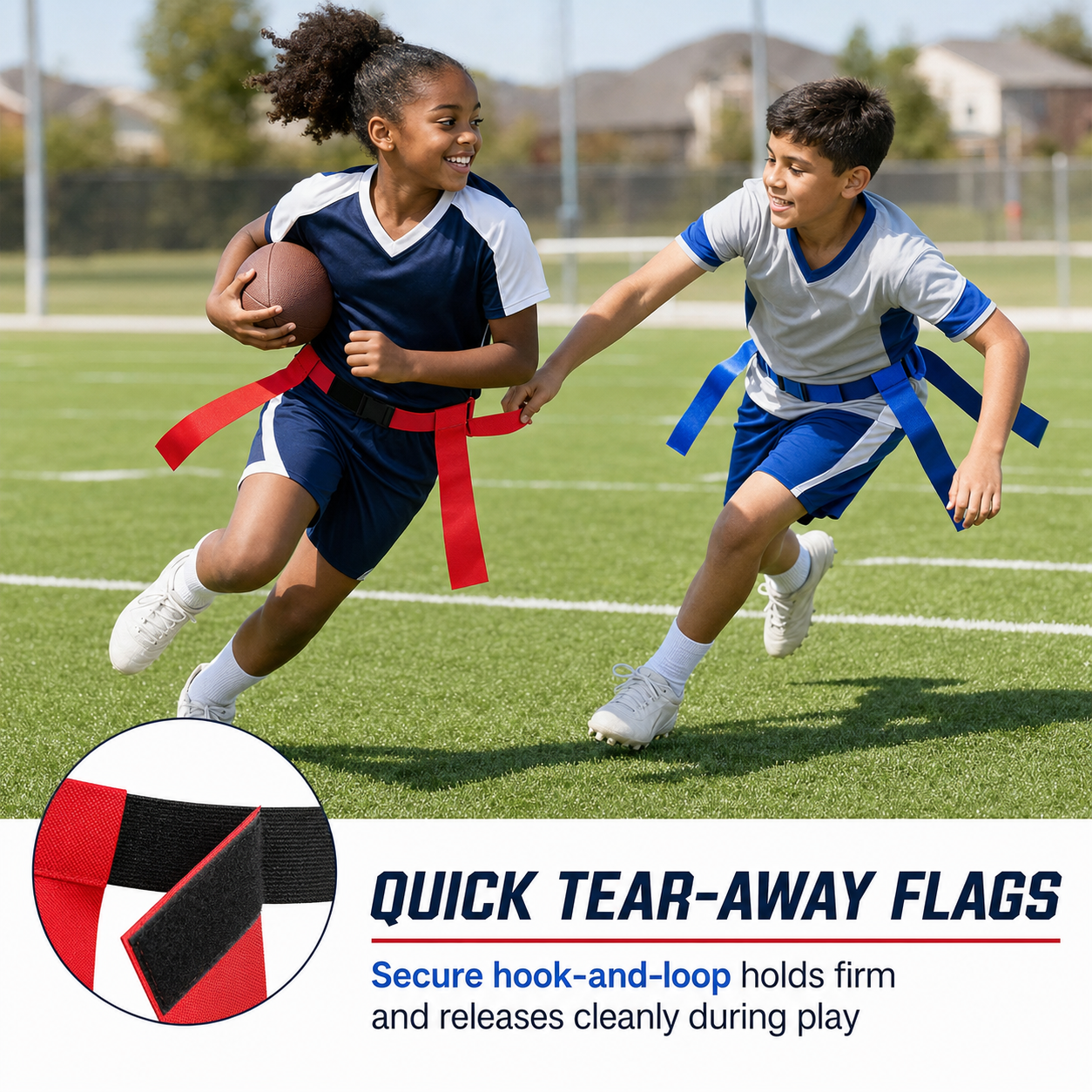 Flag Football Set for 8 Players