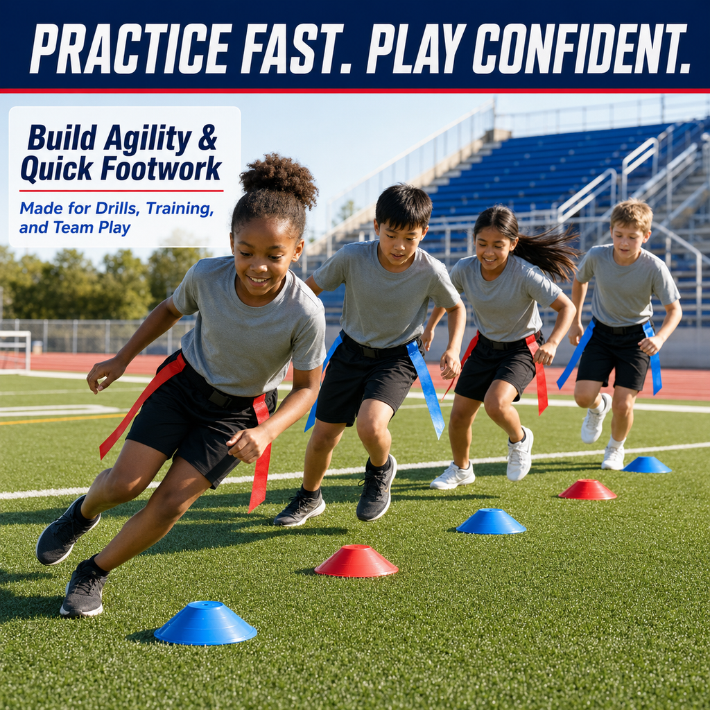 Flag Football Set for 8 Players