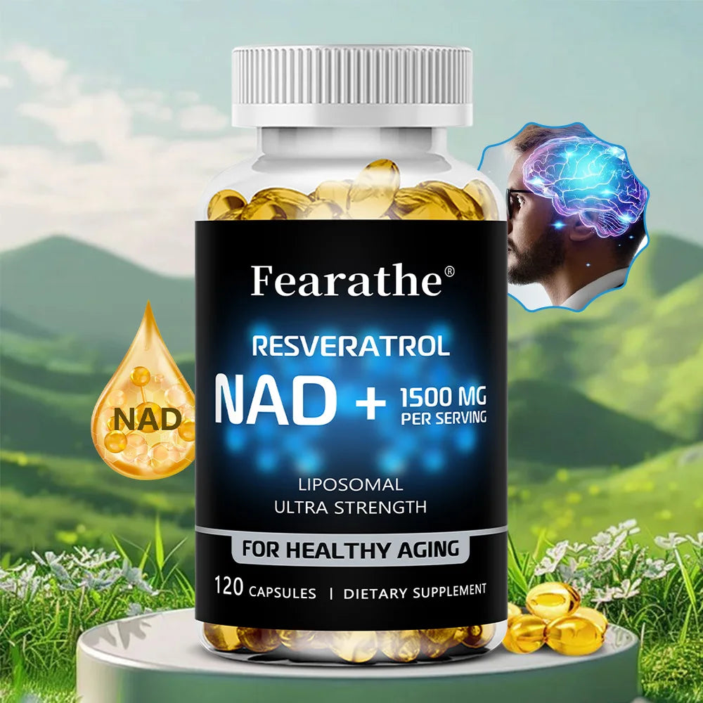 NAD+ Resveratrol Cellular Health Supplement