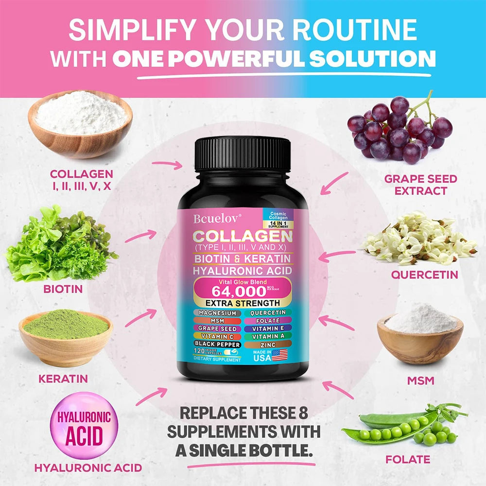 Collagen Peptides Skin Hair Joint Support
