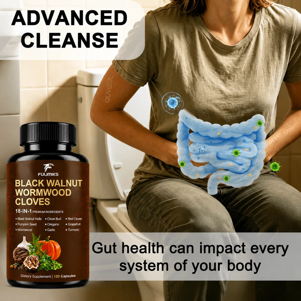 Support Gut Cleanse, Digestive Comfort, Intestinal Balance & Immune Health,with Oregano Garlic