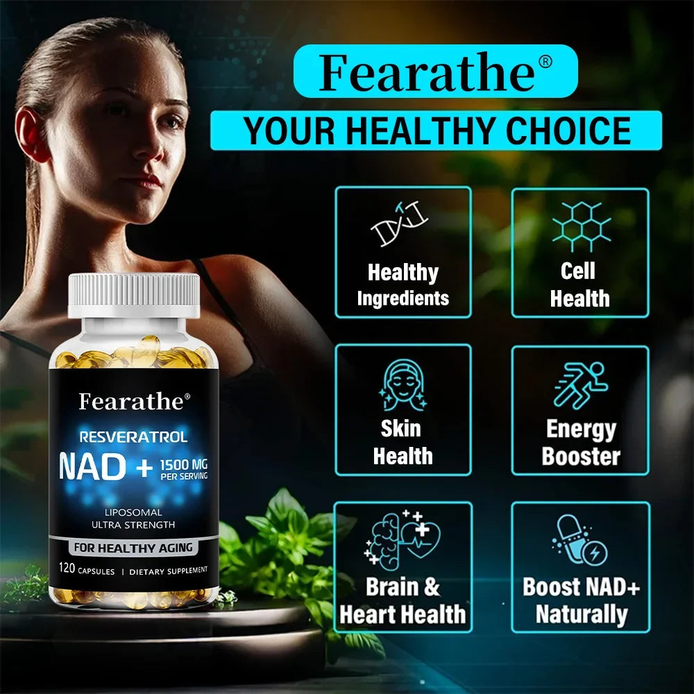 NAD+ Resveratrol Cellular Health Supplement