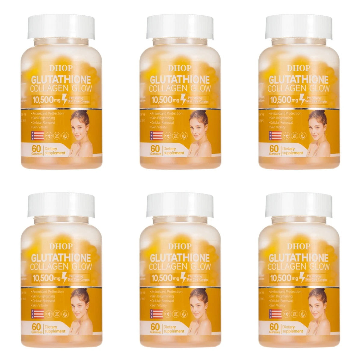 Glutathione Collagen Gummies Vitamin C E