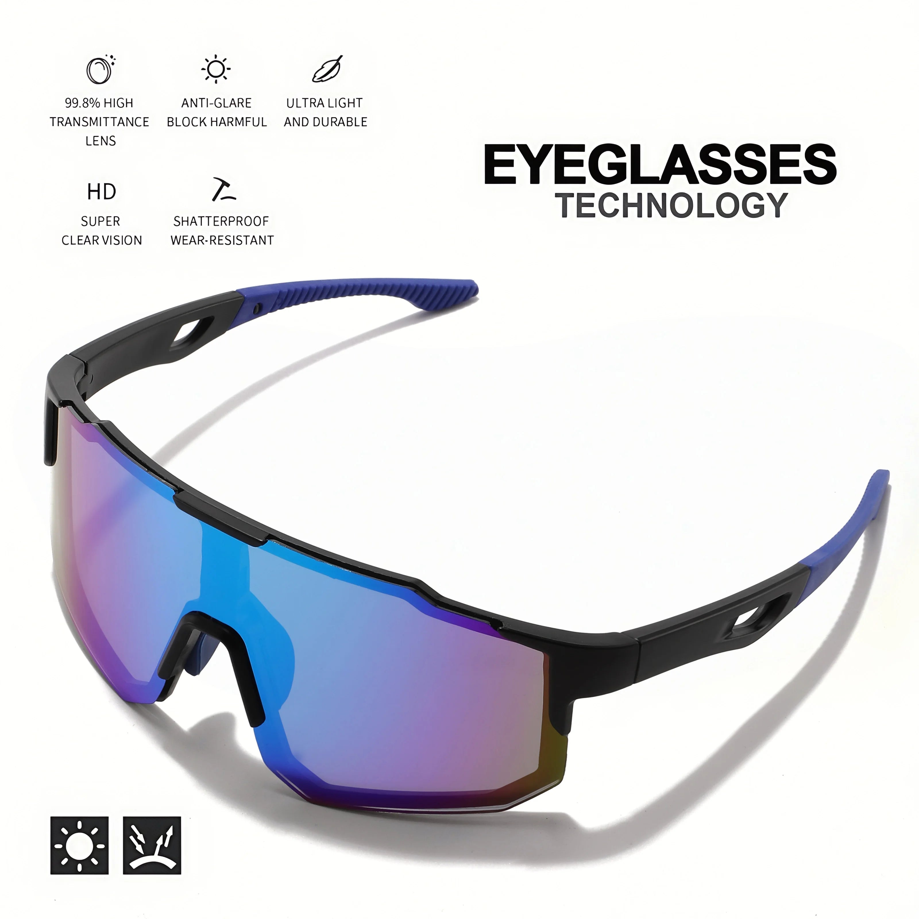 Oversized Sports Sunglasses