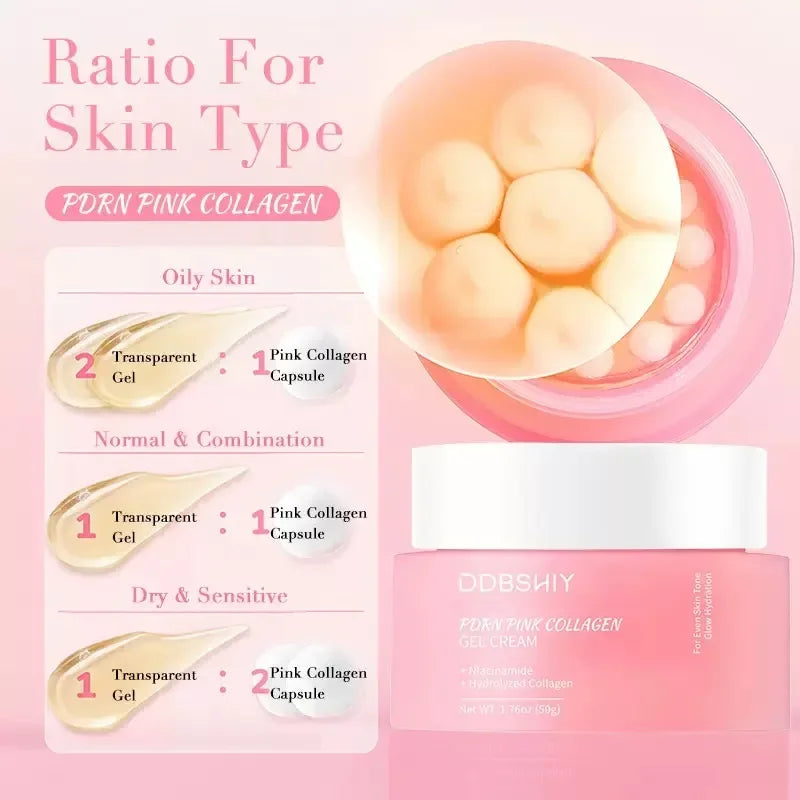 Korean PDRN Pink Collagen Capsule Cream