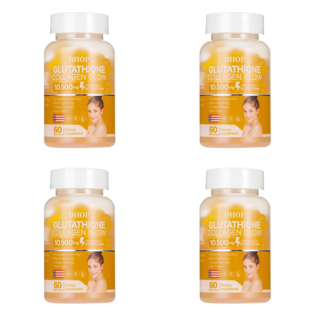 Glutathione Collagen Gummies Vitamin C E