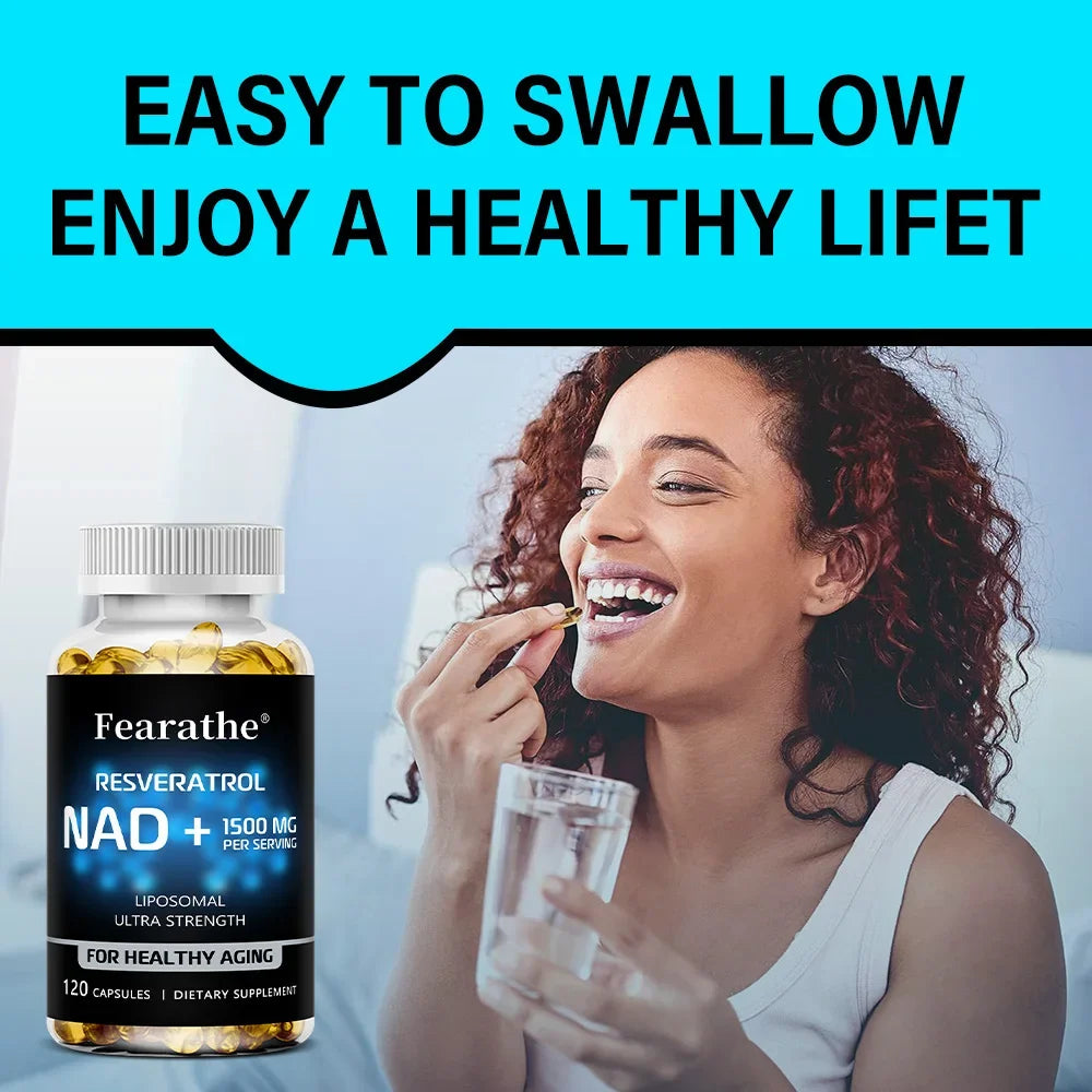 NAD+ Resveratrol Cellular Health Supplement