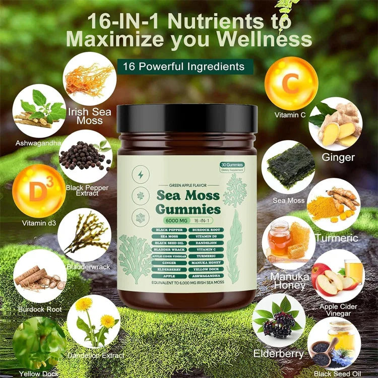 Sea Moss Vitamins