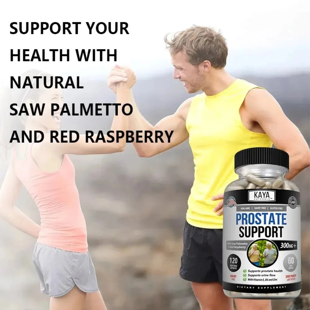 Prostate Health - Contains Saw Palmetto, Supports Male Prostate and Urinary Tract Health, Bladder Control, Antioxidant